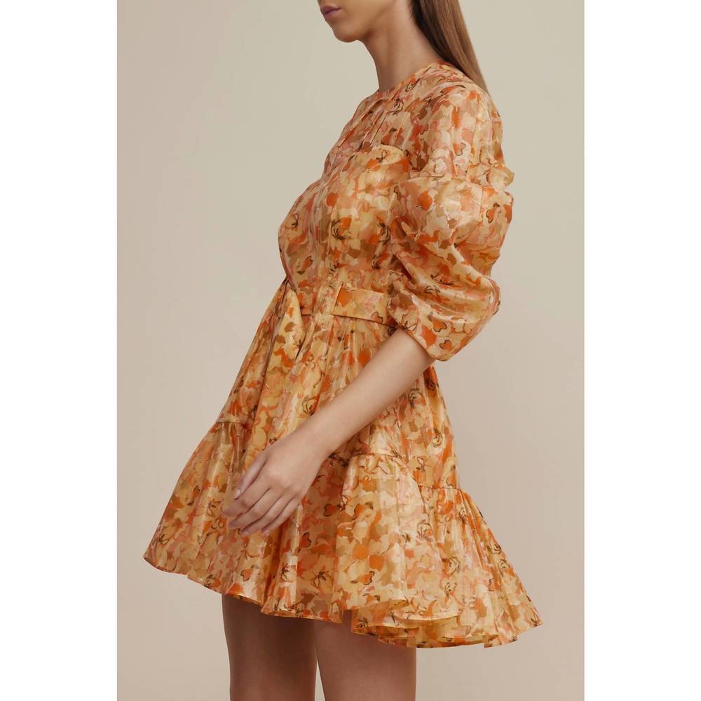 NEW ACLER bonhill dress in peach parfait - Picture 2 of 4